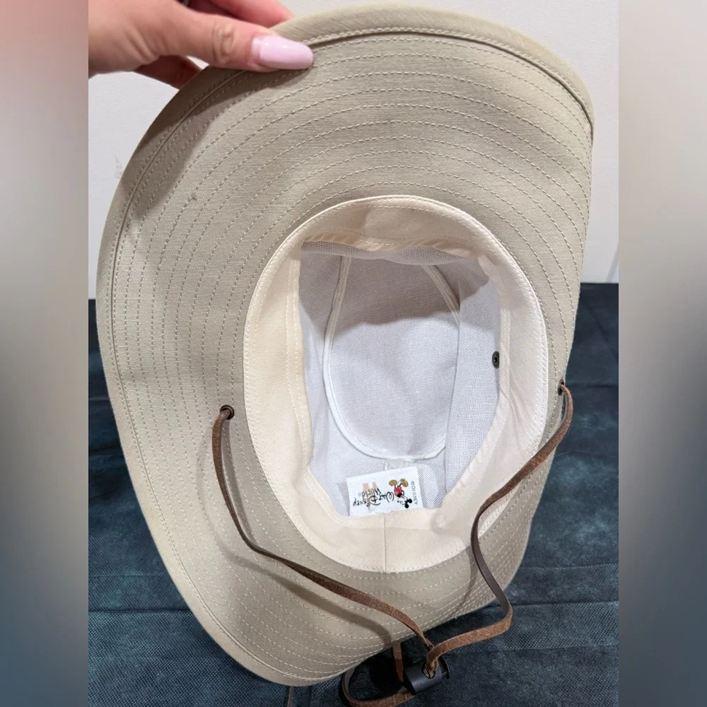 🔥Vintages Disney Khaki Outback Women's Safari Hat EC🔥